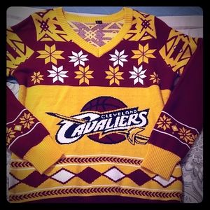 Cleveland cavaliers "ugly" Christmas sweater